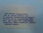 Perc. 3. Tema 1, Foto F, Biglietto di ringraziamento di T. Daffra (verso)