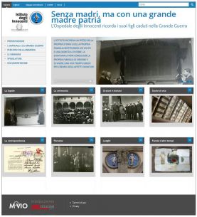 Home page della mostra