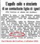 Perc. 5. Tema 1, Foto A, L'appello di Amos (Resto del Carlino)